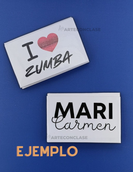 Tarjeteros Personalizados con nombre e imagen