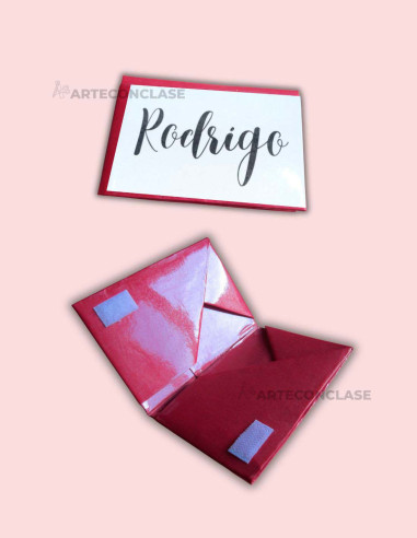 Tarjeteros Personalizados con nombre e imagen