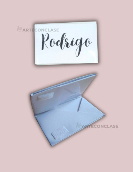 Tarjeteros Personalizados con nombre e imagen