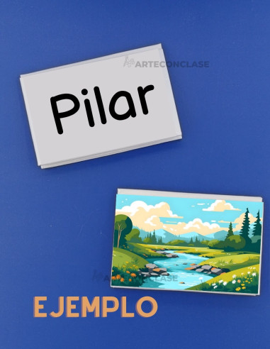 Tarjeteros Personalizados con nombre e imagen