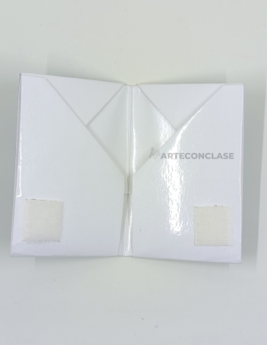 Tarjetero Corazón Terciopelo Rojo