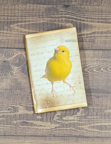 Tarjetero Canario Vintage