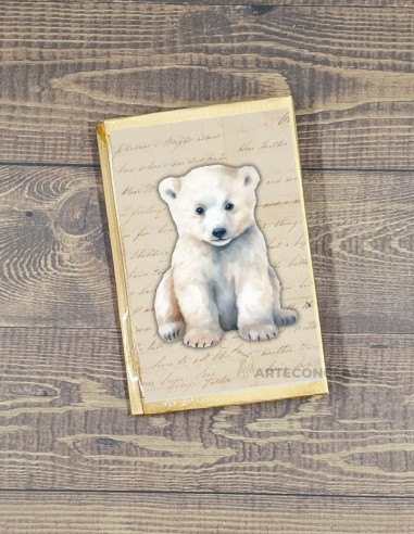 Tarjetero Oso Vintage
