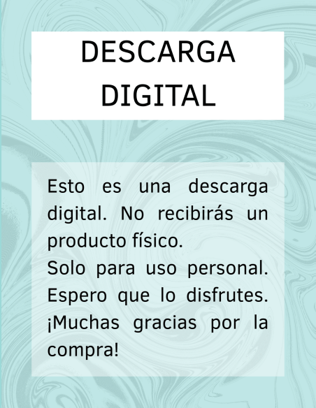 Cuaderno de Gratitud y Dejar ir. Plantillas imprimibles.