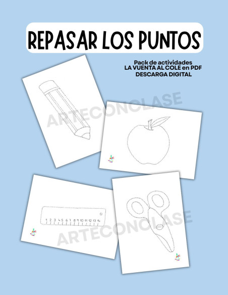 Grafomotricidad y escritura | MiniPack 1 La vuelta al cole 1
