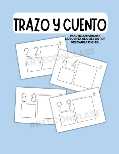 Grafomotricidad y escritura | MiniPack 1 La vuelta al cole 1