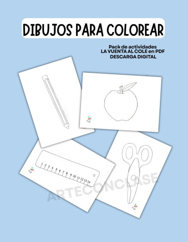 Arte, creatividad y simetría | Mini Pack 2 La vuelta al cole 1