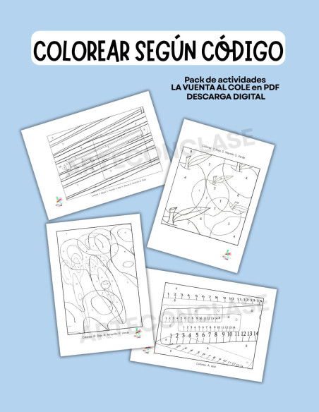Lógica, códigos y puzles | Mini Pack 3 La vuelta al cole 1
