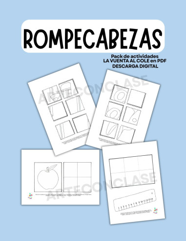 Lógica, códigos y puzles | Mini Pack 3 La vuelta al cole 1