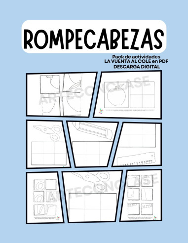 Lógica, códigos y puzles | Mini Pack 3 La vuelta al cole 1