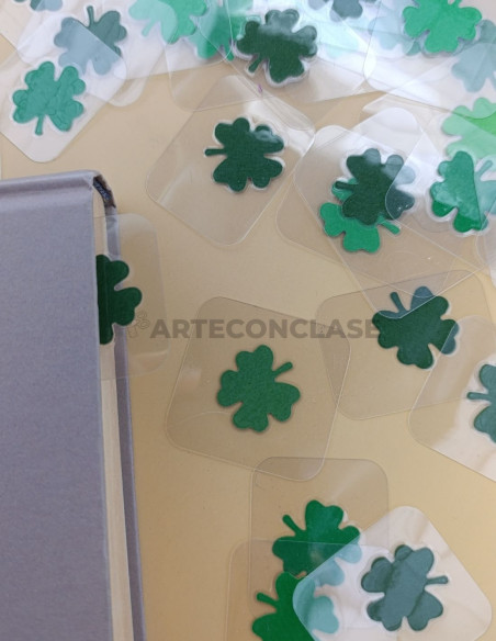Marcapáginas de la suerte