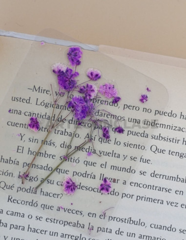 Marcapáginas Flores Secas