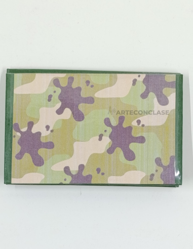 Tarjeteros Colección Camuflaje Verde
