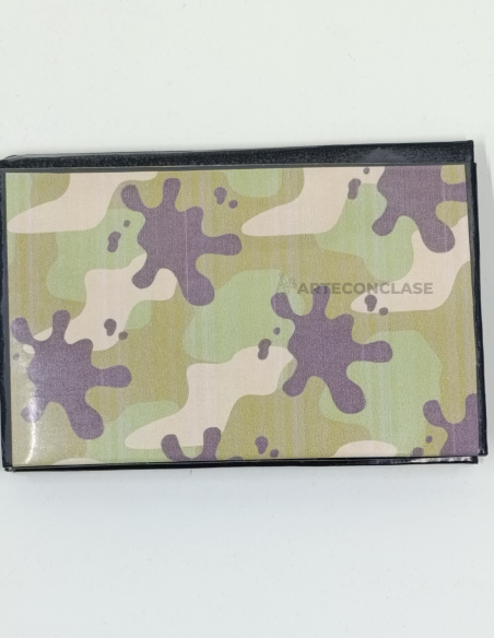 Tarjeteros Colección Camuflaje Verde
